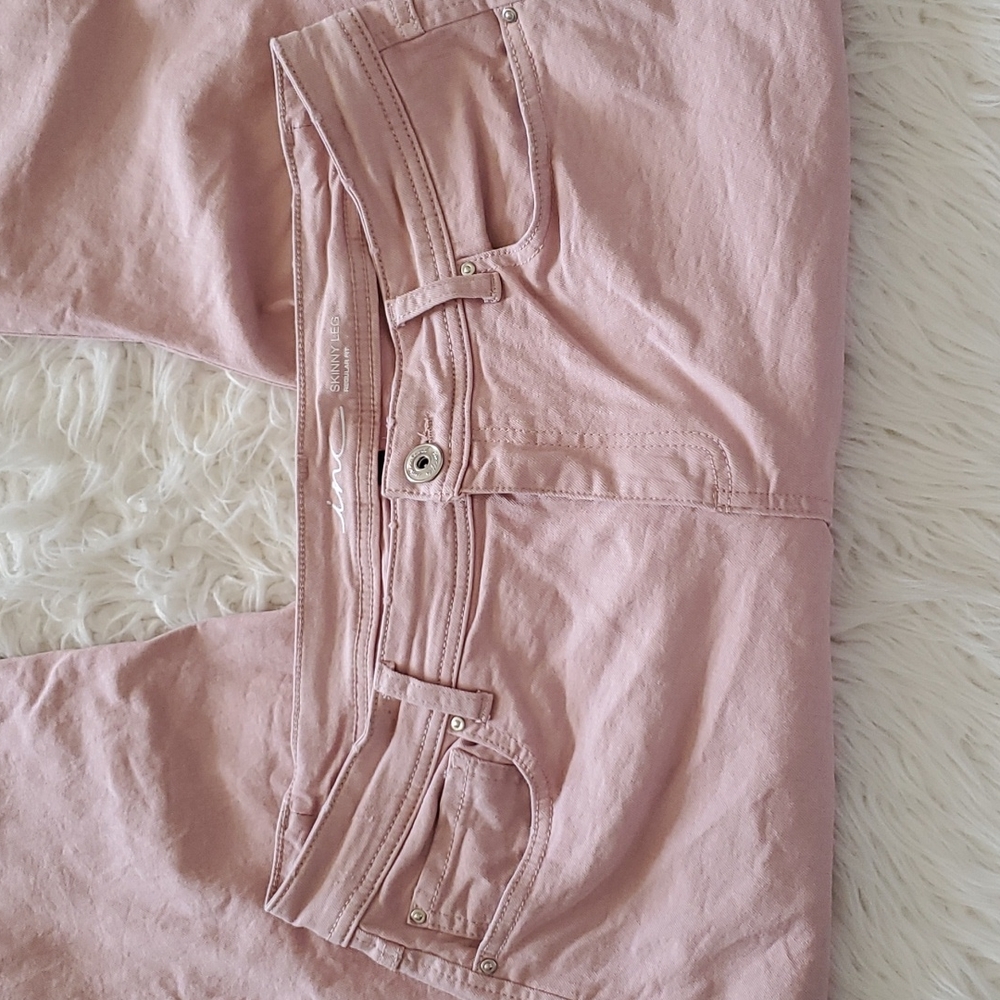 INC Skinny Leg Regular Fit Ankle Mid Rise Size 12